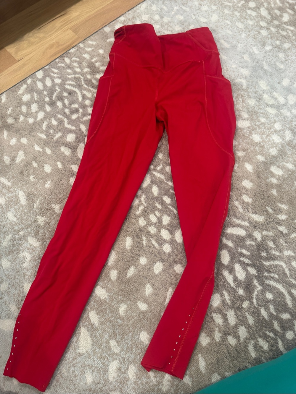 lululemon athletica Red High-Rise Performance Jeggings